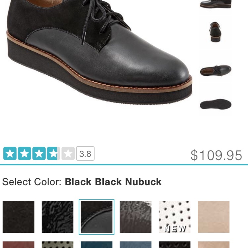 Softwalk willis Oxford black - Picture 2 of 8